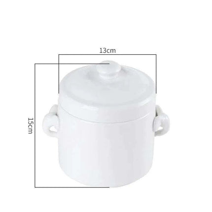 Innovative Double-Lid Ceramic Stew Pot for Flavorful Cooking and Easy Cleanup - Très Elite