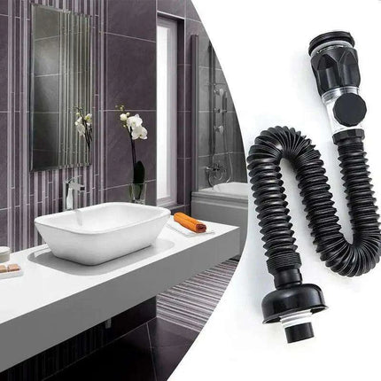 Innovative Flexible Drain Pipe System for Kitchen and Bathroom Solutions - Très Elite