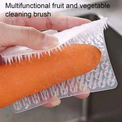Innovative Quick-Dry Silicone Brush for Fruits and Vegetables – Durable, Hygienic, and Easy to Use - Très Elite