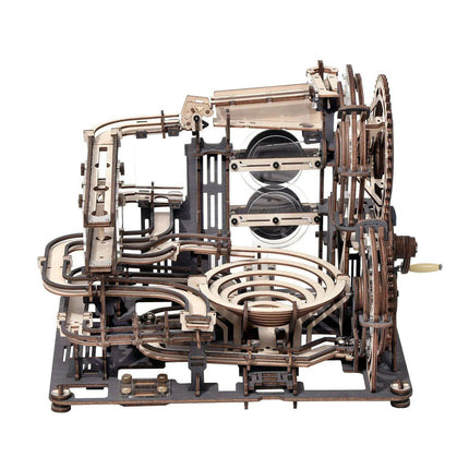 Innovative Wooden Marble Run Kit: Fun DIY Puzzle for Creative Exploration - Très Elite