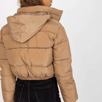 Insulated Quilted Hooded Jacket - Très Elite