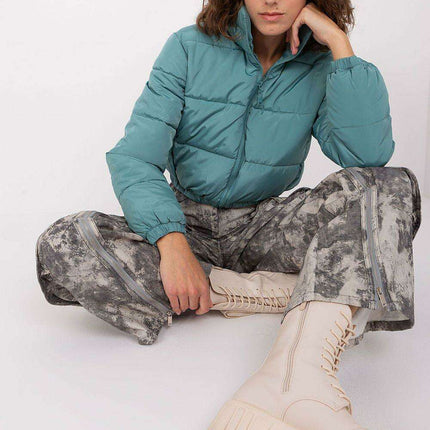 Insulated Quilted Hooded Jacket - Très Elite