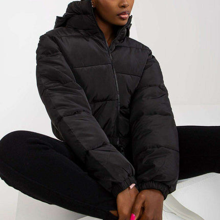 Insulated Quilted Hooded Jacket - Très Elite
