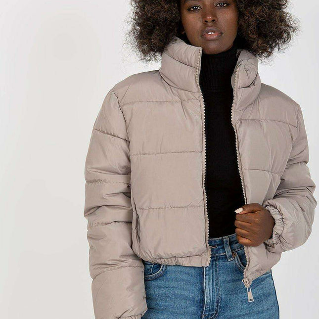 Insulated Quilted Hooded Jacket