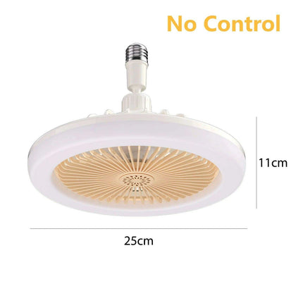 Intelligent Customizable Ceiling Fan with Ambiance Lighting for Modern Spaces - Très Elite