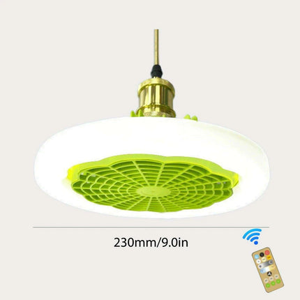 Intelligent Customizable Ceiling Fan with Ambiance Lighting for Modern Spaces - Très Elite