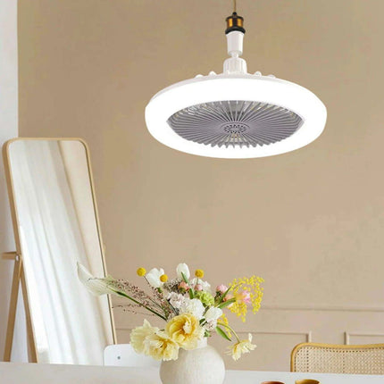 Intelligent Customizable Ceiling Fan with Ambiance Lighting for Modern Spaces - Très Elite