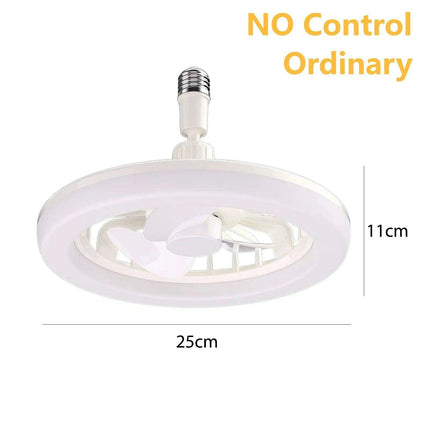 Intelligent Customizable Ceiling Fan with Ambiance Lighting for Modern Spaces - Très Elite