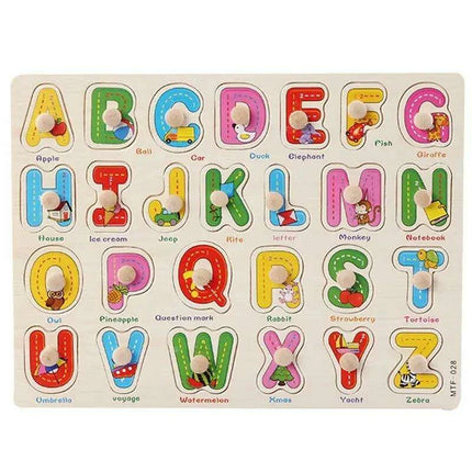 Interactive Montessori Wooden Puzzle Set - Fun Learning Toy for Early Childhood Development - Très Elite
