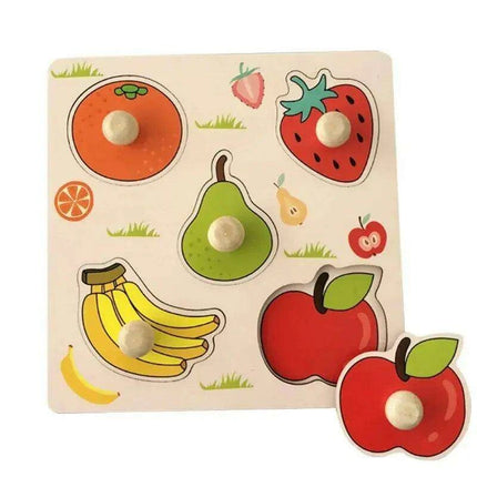 Interactive Montessori Wooden Puzzle Set - Fun Learning Toy for Early Childhood Development - Très Elite