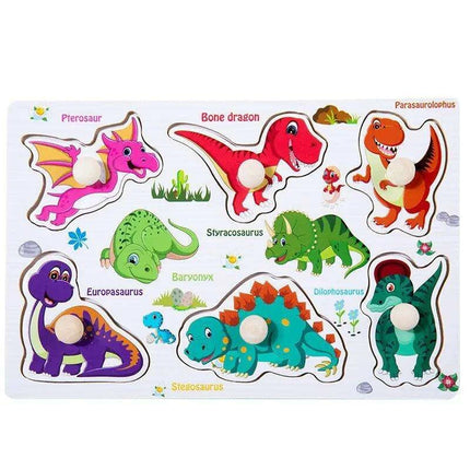 Interactive Montessori Wooden Puzzle Set - Fun Learning Toy for Early Childhood Development - Très Elite