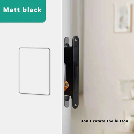 Invisible Magnetic Door Handle Set with Quiet Functionality for Seamless Integration..