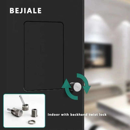 Invisible Magnetic Door Handle Set with Quiet Functionality for Seamless Integration - Très Elite