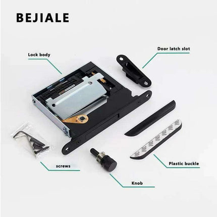 Invisible Magnetic Door Handle Set with Quiet Functionality for Seamless Integration - Très Elite