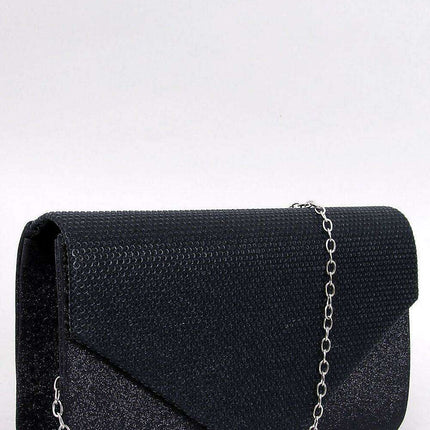 Iridescent Evening Clutch Bag with Dual Wear Chain Strap - Très Elite