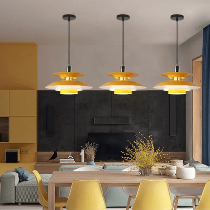 Versatile Customizable LED Iron Art Chandelier for Elegant Dining Areas