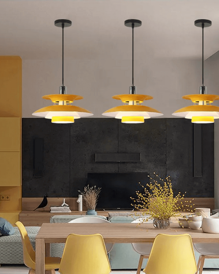 Versatile Customizable LED Iron Art Chandelier for Elegant Dining Areas