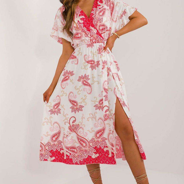 Italian Boho Flare Dress for Summer Bliss Elegant Everyday