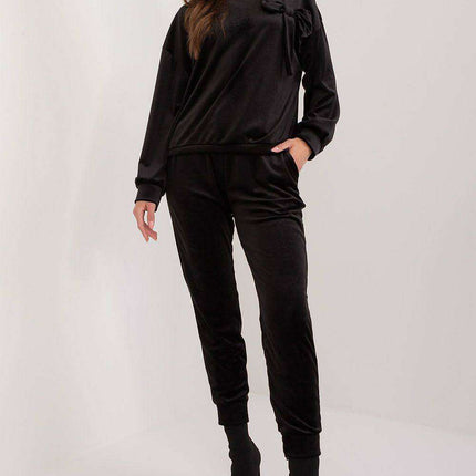 Italian Luxe Velvet Lounge Ensemble Deluxe Made In Europe - Très Elite