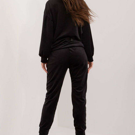 Italian Luxe Velvet Lounge Ensemble Deluxe Made In Europe - Très Elite