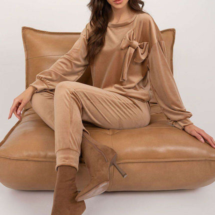 Italian Luxe Velvet Lounge Ensemble Deluxe Made In Europe - Très Elite
