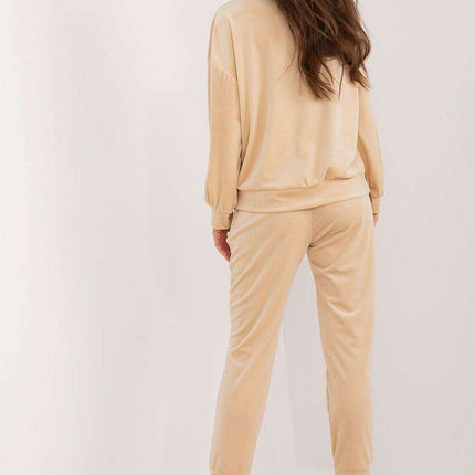 Italian Luxe Velvet Lounge Ensemble Deluxe Made In Europe - Très Elite