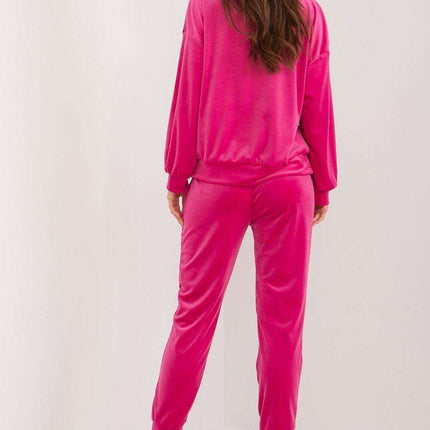 Italian Luxe Velvet Lounge Ensemble Deluxe Made In Europe - Très Elite