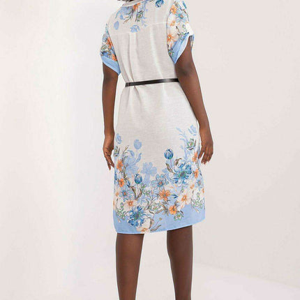 Italy Moda Floral Heart Neckline Elegant Summer Daydress - Très Elite