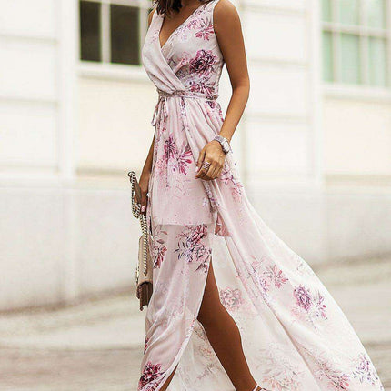 Ivons Allure Chiffon Evening Dress Elegant European Gown - Très Elite