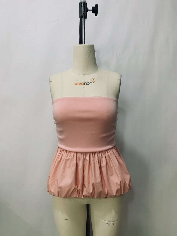 Women's long sleeveless pullover vest