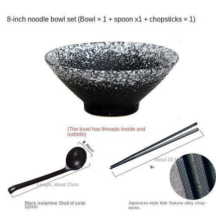 Japanese Cuisine Serving: Elegant Ceramic Bamboo Hat Style Bowls Set..