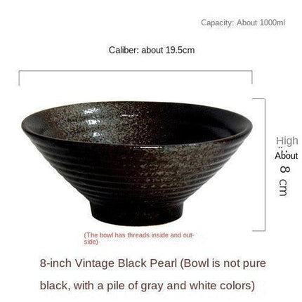 Japanese Cuisine Serving: Elegant Ceramic Bamboo Hat Style Bowls Set..