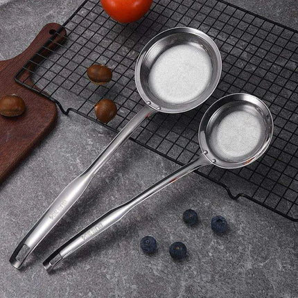 Japanese Culinary Stainless Steel Skimmer Strainer - Essential Kitchen Essential - Très Elite