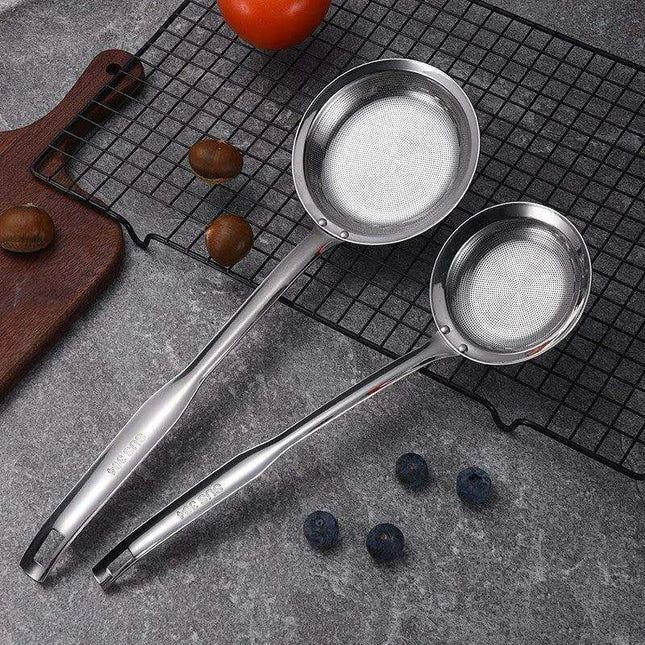 Japanese Culinary Stainless Steel Skimmer Strainer - Essential Kitchen Essential - Très Elite