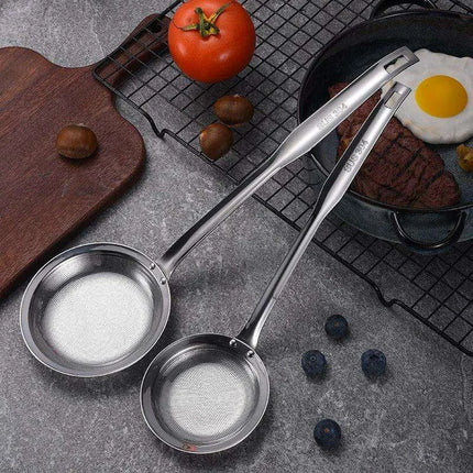 Japanese Culinary Stainless Steel Skimmer Strainer - Essential Kitchen Essential - Très Elite