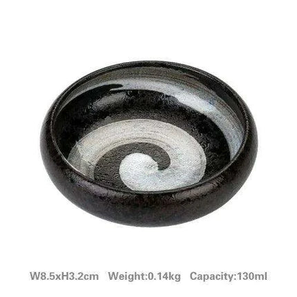 Japanese Elegance Ceramic Snack and Soy Sauce Serving Set - Elevate Your Dining Experience - Très Elite