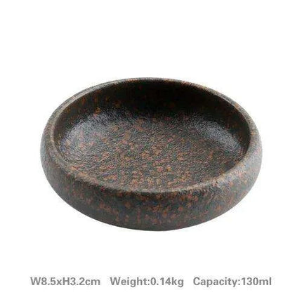 Japanese Elegance Ceramic Snack and Soy Sauce Serving Set - Elevate Your Dining Experience - Très Elite