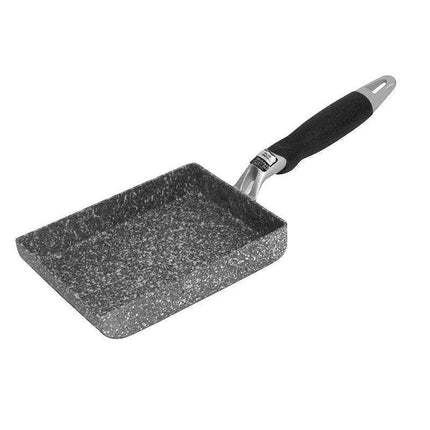 Japanese Medical Stone Non-Stick Omelette Frying Pan - Essential for Perfect Eggs and Pancakes - Très Elite