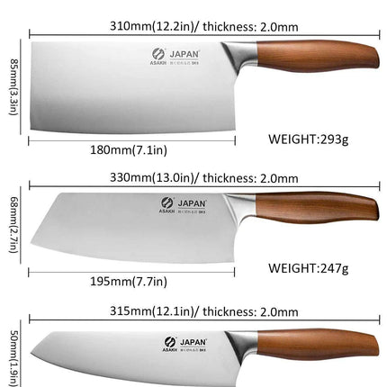 Japanese Precision Chef Knife Set: Elevate Your Culinary Skills - Très Elite