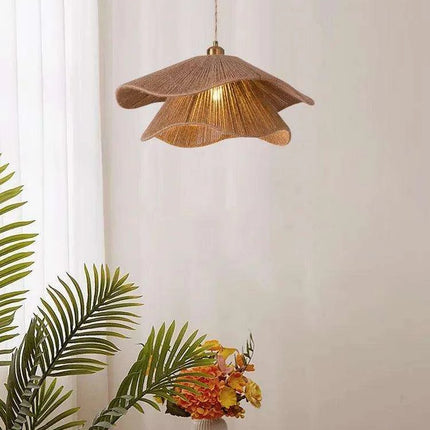 Japanese Wabi Sabi Hemp Rope Chandelier- Très Elite- Très Elite