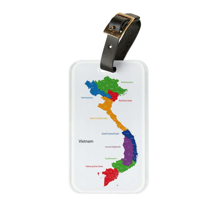 Jetsetter's Personalized Luxe Luggage Tag: Essential Travel Accessory for the Stylish Explorer - Très Elite