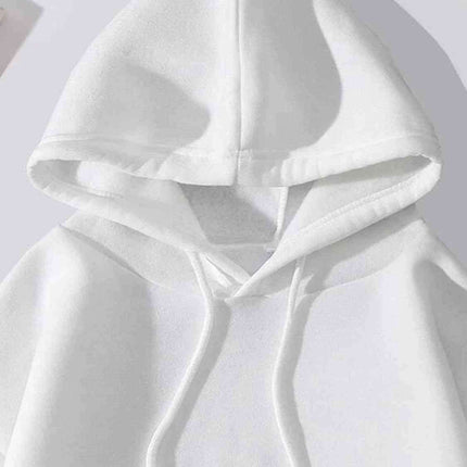 "Joyful Holiday Spirit" Merry Christmas Hoodie with Colorful Drawstring - Très Elite