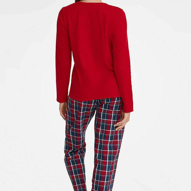 Joyful Holiday Spirit Women's Cotton Lounge Set