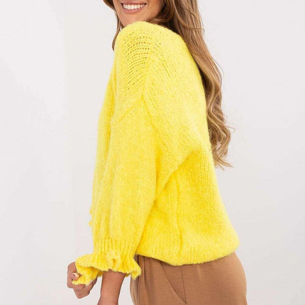 Jumper 201300 Beige Casual Sweater For Office Wear Everyday - Très Elite