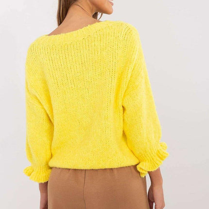 Jumper 201300 Beige Casual Sweater For Office Wear Everyday - Très Elite