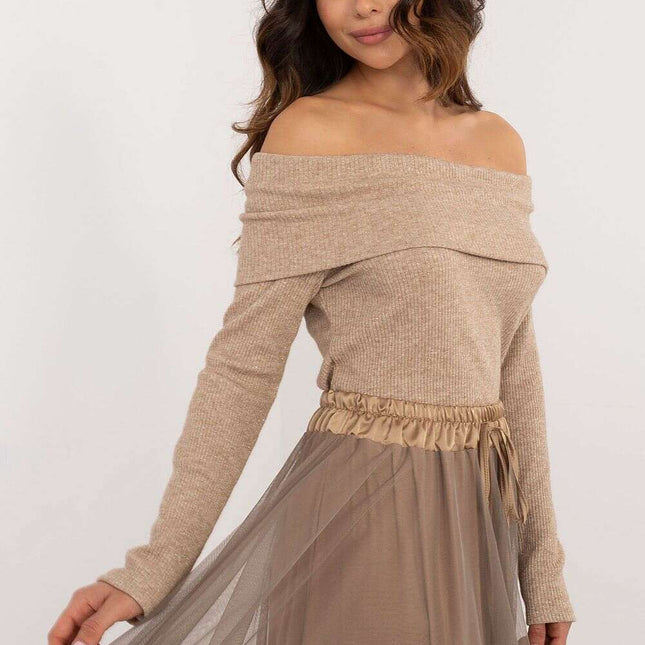 Jumper 202673 Elegant Womens Soft Viscose Blend Sweater - Très Elite