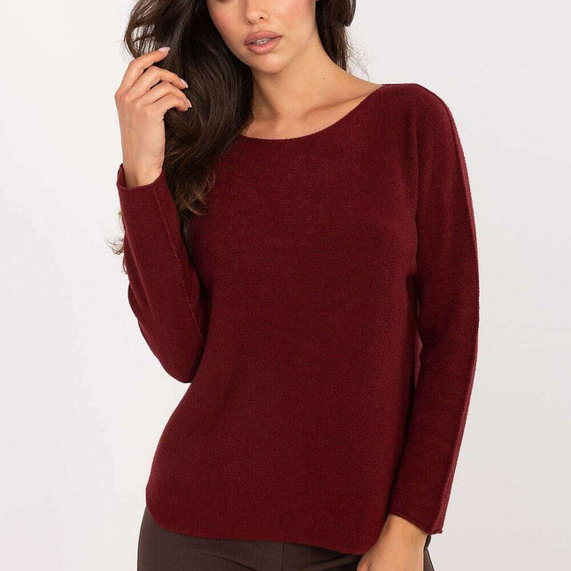 Jumper 216669 Casual Women Sweater Viscose Blend Pattern