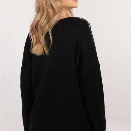 Jumper Model 202741 Womens Sweater Brown Viscose Blend - Très Elite