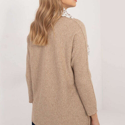 Jumper Model 202904 Elegant Womens Sweater Shiny Thread - Très Elite
