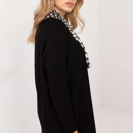 Jumper Model 202904 Elegant Womens Sweater Shiny Thread - Très Elite